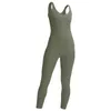 LU-073U YOGA kostym Jumpsuit dubbelsidig matt naken Naken Nylon Hög Elasticitet Kvinnors sport Jumpsuit Long Pants Vest Tight Fiting