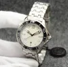 Wysokiej jakości 42 mm automatyczny mechaniczny męski zegarek na zewnątrz biały kolorowy pokrętło ze stali nierdzewnej Pasek Rotatable Ceramic Bezel Transpand Trustent Ward Ward Wysyłka