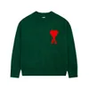 Ny AOP Jacquard -brev stickad tröja under hösten / vintern förvärvande stickmaskin E Anpassad JnLarged Detail Crew Neck Cotton #889