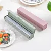 Andere keukengereedschappen Klampen Film snijbox Food Wrap Cutter Dispenser Folie Plastic opslaghouder Accessoires 230410