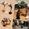 Decoratieve objecten Figurines Hars beelden drijvende koffiekop kunst sculptuur thuis keukendecoratie ambachten morst magie gieten vloeibare splash koffie 230410