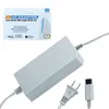 AC Adapters Charger 100-240V Hemvägg Strömförsörjning EU US Plug för Nintendo Wii Console Adapter med detaljhandelslådan