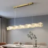 2023 Luxury K9 Crystals Chandelier Led Pendant Lights Steel Luxury Hanging Lamp Fixtures For Home decoration
