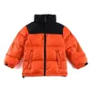 Kinderen kinderen donsjas NF designer 2023 winterjas jongens meisjes outdoor donsjack warme parka puffer jassen letterprint kleding uitloper windscherm 100-170