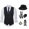 Mens Suits Blazers 1920s Bluz Bluz Gömlek Masquerade Ve Breet Hat Kostümü Vintage Cosplay Party Akşam Balo Günlük 231110