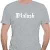 Camisetas masculinas Mcintosh Home Audio Logo Men T-shirt Funny Print Women Tops Tee Casual O-Gobes Tshirts 0712R