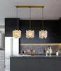 Lampy wiszące Postmoderniste Light Luksusowy prosty żyrandol Nordic Restaurant Bail Bar Aile Three-Head