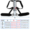 Masseur de dos 1 pièces correcteur de posture dos bretelles épaule taille ceinture de soutien lombaire bosse prévenir le corps redresser la douleur de compression Slouch R 230411