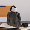 Moda Tasarımcı Çanta Tote Çanta Cowhide Desen Omuz Çantası V Twist Kilit Çanta Büyük Kapasiteli Lady Alışveriş Çantası Cüzdan Cüzdan Çantası 5A Gündelik İş Çanta