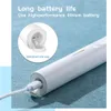 Tandborste tackore uppladdningsbar elektrisk tandborste 3 rena läge vuxna vattentät smart borste blekning 2 borsthuvuden resesuppsättning 230411