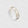Band Rings Band Couple Rings Engraved letters gu jia Icon series gold interlocking double G ring New overlapping diamond Angle for lovers designer engagement bijoux