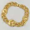 18K Gold Bating Charkle Colar Bracelet Lion Classic Bracelet Brand Jewelry Designer Party Wedding Gift