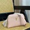 Fashion Lady Shoulder Bag Mini Size Gaby Shell Bags Mobile Coin Purse Lacquer Leather Rhythm Stitching Chain Handbag Clutch Wallet Antique Copper Metal Accessories