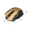 2,4 GHz mouse de jogos USB sem fio com 6 botões Durável 113 Camundongos ergonômicos de mouse de computador óptico para laptop para jogador de PC