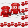 Weng Suíça Lino Martschini 2019 IIHF World Championship Jersey Noah Rod Joel Genazzi Simon Moser Sven Andrighetto Roman Josi Gaetan