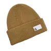 Bonnet de styliste, bonnet de luxe, bonnet polyvalent, bonnet tricoté, lettre chaude, chapeau de qualité supérieure, bon et agréable
