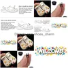 Shoe Parts Accessories Biscuits And Chips Charms Party Kids Cute Fit Croc Decoration Xmas Wristbands Diy Slipper Buckle Pvc Gifts Dhtya