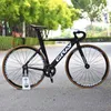 Pedals rowerowy szary tor rowerowy rower rowerowy aluminium aluminium rama OTA 48T CRANKSET 700C Pojedyncza prędkość widelec węglowy stałe wyścigi wyścigowe płaskie strzępy 3M411