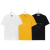 Роскошные мужские футболки 2023 летние женщины с короткой рукавами сладкая одежда топы модного уличного стиля Алфавит Тренд