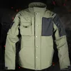 Vestes pour hommes Automne Hommes Veste Militaire Tactique Costume Imperméable Pêche En Plein Air Randonnée Camping Survêtements Coupe-Vent Manteau Thermique 231110