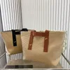 designer beach bag women basket bags woven handbags Fashion Large Shopping Shoulder straw bag woman beach tote casual holiday purse 230411