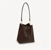 Hot-Selling Luxury Designer Bucket Floral Ladies Handbag Letter Shoulder Bag Messenger Bag Handväskor