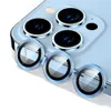 Алюминиевая металлическая камера, защитники экрана для iPhone 14 плюс 13 Pro Max Mini 12 11 Красочный тонкий отверстие телефон 9 ч.