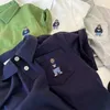 T Shirts Boys Cotton Polo Shirt Children S 2023 Summer stilig kortärmad topp babykläder 230411