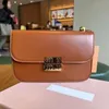 Top-Qualität Miui Mini Umhängetasche Luxus Designer Damen Herren Echtes Leder Pochette Umschlag Handtasche Miu Kupplungsklappe Tote Sling Handtasche Crossbody Reisetaschen