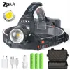 Head lamps Powerful XHP70.2 XHP50.2 Led Headlamp Headlight Zoom Head Lamp Flashlight Torch 18650 battery USB Rechargeable Fishing Lantern P230411