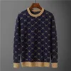 Designer masculino Spring Sweter Feminino Manga longa Jacquard Jacquard Jacquard Knit Casaco Top Men's Guardrobe of Professional Sweaters B5