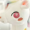 Poupée en peluche licorne arc-en-ciel, jouet mignon, oreiller de dessin animé, cadeau pour fille, nouvelle collection