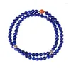 Charme Pulseiras Afeganistão Natural Lapis Lazuli Pulseira Multi Anel Estilo Étnico Verde Com Sul Vermelho Jóias Femininas