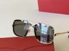 Designer solglasögon för kvinnor Rimless Recept Rames Optiska glasögon Carti Glasögon Man unisex Pilot Eyewear Frameless Fashion Shades Glass