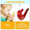 Buller Maker Birl Whistles Bath Toys Spädbarn Kids Water Warbling Toy S Party Noisemakers 230411