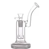 1 van de dikke glazen beker Bong Mobius Rookwaterleidingen 8 inch lange recycler DAB Rigs Water Bongs met grote glazen olie -pijp goedkoopst