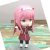 Anime Manga 10CM DARLING dans le FRANXX Figure Toy Zero Two 02 PVC EXQ Ver Figurines Modèle Jouets Poupées Enfants 230410