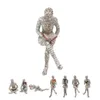 Decoratieve objecten Figurines Moderne leesvrouw Standbeeld Resin Samenvatting Denkelt desktop Sculptuur Home Craft Room Slaapkamer Figurine Ornament 230411