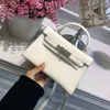 borsa firmata Borsa tote zaino a tracolla piccola Borsa nuova Borsa da dottore in pelle bovina Borsa da donna in vera pelle Tide One spalla obliqua Straddle Borsa sottobraccio portatile