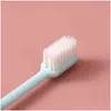 3st/set Eco Friendly Tooth Brush Wheat St Handle Bamboo Charcoal Brestle ADT Soft Tra Fine Brestles Toothborstes VTMTB1964 Drop Deliv DHB0V