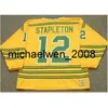 Weng Custom Men Youth women Vintage #12 PAT STAPLETON Cougars 1973 WHA Hockey Jersey Size S-5XL or custom any name or number