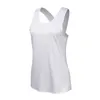 Yoga Outfit Shirt Women Gym Quick Dry Sports s Cross Back Top Womens Fitness Sleeveless Vest 230411