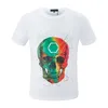 Phillip Plain Men's T-Shirts designer printing PP Skull Diamond t shirt Short sleeve Dollar Brown bear Brand tee O-Neck high Quality Skulls TShirt tees Streetwear P13