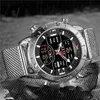 Women's Watches Relogio Masculino Naviforce Top Brand Luxury Sport Digital Military Men Watch Stainless Steel Chronograph Man Wristwatch 9153 231110