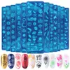 Akrylpulver vätskor 26 st nagelkonst stampplatta set 8 ml stämpel gel polsk silikon stamper skrapa bildtryck mall stencils manikyr kit la1813 231110