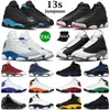 Jumpman 13 رجال أحذية كرة السلة 13s Playoffs Black Flint French University Blue Court Purple Lucky Green Hyper Royal Starfish رجالي أحذية رياضية خارجية