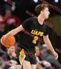 Kaine McColley Arkansas Pine Bluff Golden Lions Basketball JerseyカスタムステッチメンズユースKylen Milton Ismael Plet Zach Reinhart Orion Virden Uapb Jerseys