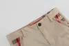 Nova calça curta casual infantil de verão para meninos roupas recém-nascidas shorts de caldas elásticas de cintura elástica de cor sólida 3-8 anos