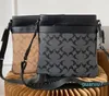 Heren Luxe Ontwerpers Crossbody Tas Charles Leren Messenger Bags Rits Dames Sport