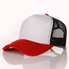 Baseballcaps Aangepaste snoepkleur Netcaps foto's afdrukken advertentiehoeden snapback piekhoed